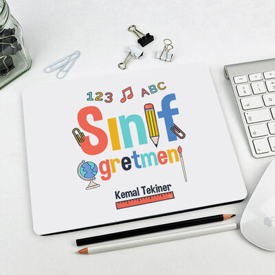 Sınıf Öğretmenine Hediye Mousepad - 1