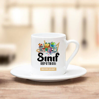 Sınıf Öğretmenlerine Hediye Kahve Fincanı - 1