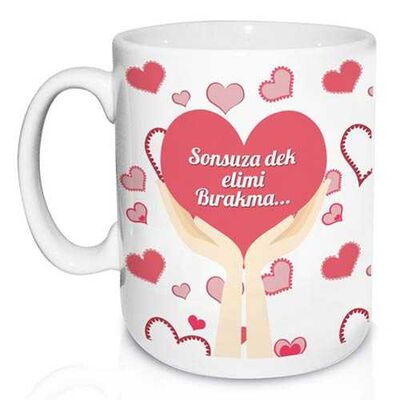 Sonsuza dek Elimi Bırakma Kupa Bardak - 1