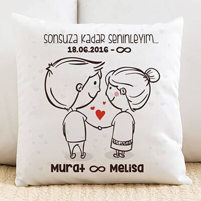 Sonsuza Kadar Seninleyim Yastık - 1