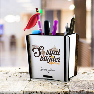 Sosyal Bilgiler Öğretmenine Hediye Kalemlik - 1