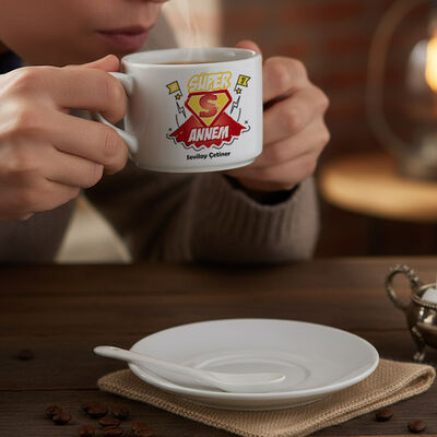 Süper Anne İsimli Nescafe Fincanı - 1