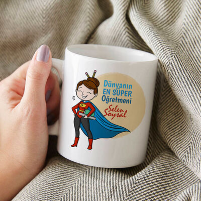 Süper Öğretmenim Kupa Bardak - 1