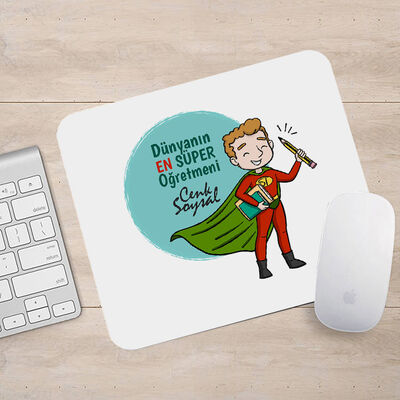 Süper Öğretmenim Mousepad - 1
