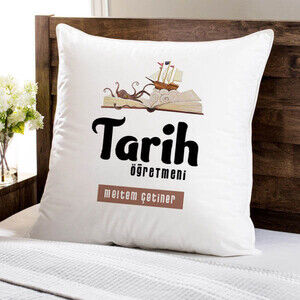 Tarih Öğretmeni Temalı Yastık - 1