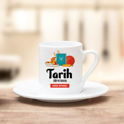 Tarih Öğretmenlerine Hediye Kahve Fincanı - 1