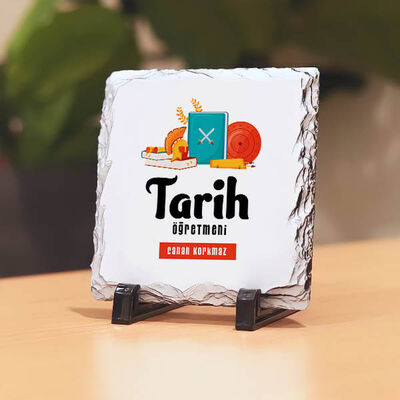 Tarih Öğretmenlerine Hediye Taş Baskı - 1