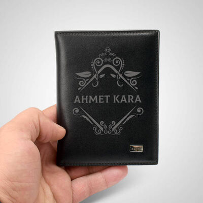 Tasarım Hediyelik İsimli Araç Ruhsat Kabı - 1