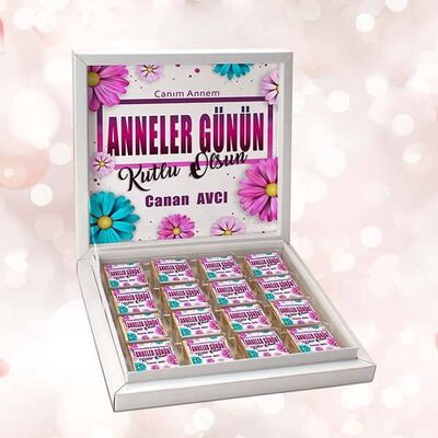 Tasarım İsme Özel Anneler Günü Çikolatası - 1