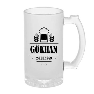 Tasarım Premium Hediyelik Bira Kadehi - 1