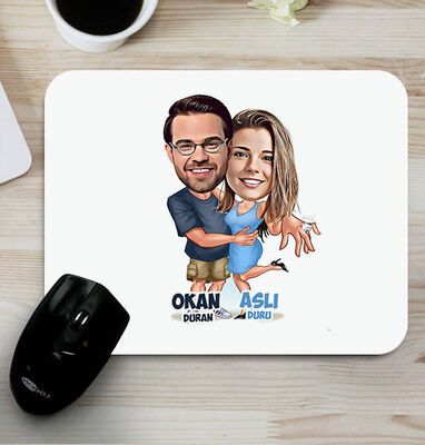 Tektaş Yüzük Karikatürlü Mouse Pad - 1