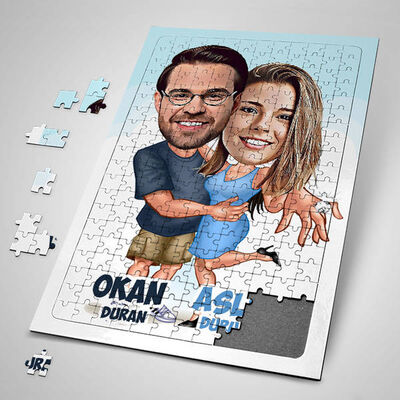 Tektaş Yüzük Karikatürlü Puzzle - 1