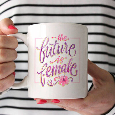 The Future Is Female Kupa Bardak - 1