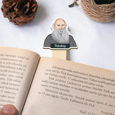 Tolstoy Esprili Çubuk Kitap Ayracı - 1