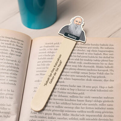 Tolstoy Esprili Çubuk Kitap Ayracı - 2