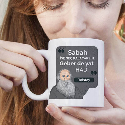 Tolstoy Esprili Kahve Kupası - 1