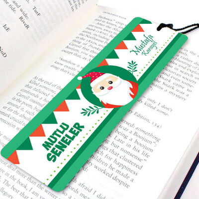 Tonton Noel Baba Tasarımlı Kitap Ayracı - 1
