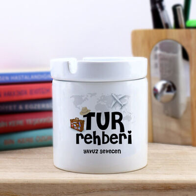 Tur Rehberine Hediye Seramik Küllük - 1