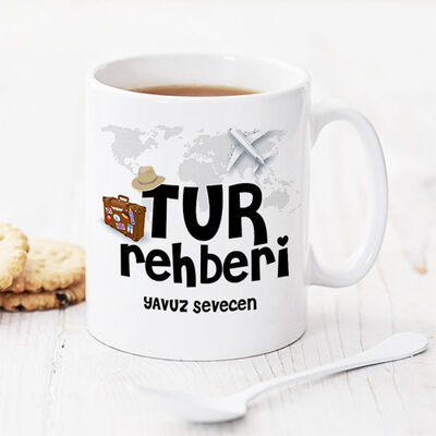 Tur Rehberlerine Özel Kupa Bardak - 1