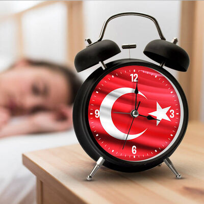 Türk Bayrağı Çalar Saat - 3