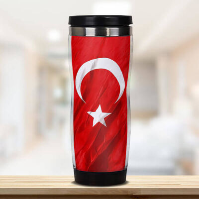 Türk Bayrağı Termos Bardak - 1
