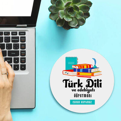 Türk Dili ve Edebiyatı Öğretmenlerine Hediye Mousepad - 1