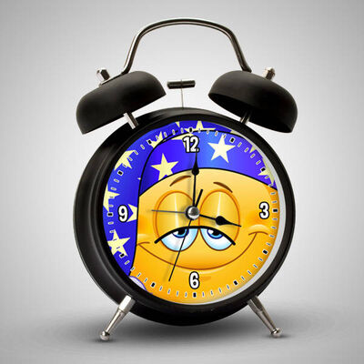 Uykucu Emoji Alarm Saat - 1