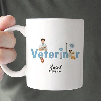 Veteriner Hekimler İçin Hediyelik Kupa Bardak - 1