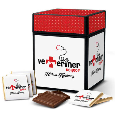 Veterinerlere Özel Çikolata Kutusu - 2