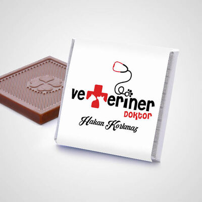 Veterinerlere Özel Çikolata Kutusu - 1