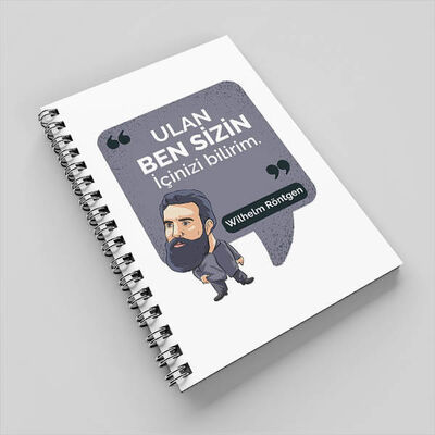 Wilhelm Roentgen Esprili Defter - 1