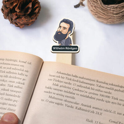 Wilhelm Röntgen Esprili Çubuk Kitap Ayracı - 1