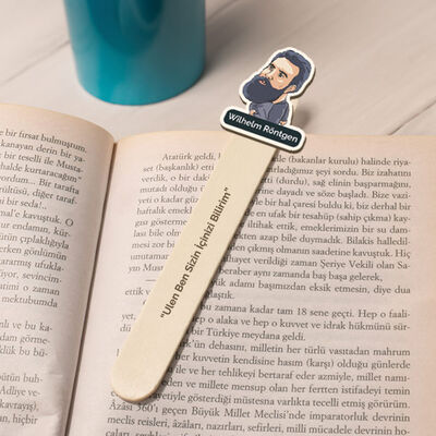 Wilhelm Röntgen Esprili Çubuk Kitap Ayracı - 2
