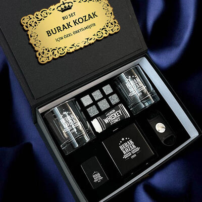 Yakın Arkadaşa Hediye Noble Crown Advanced Viski Seti - 1