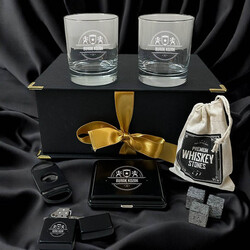 Yakın Arkadaşa Hediye Noble Signature Crown Advanced Viski Seti - 3