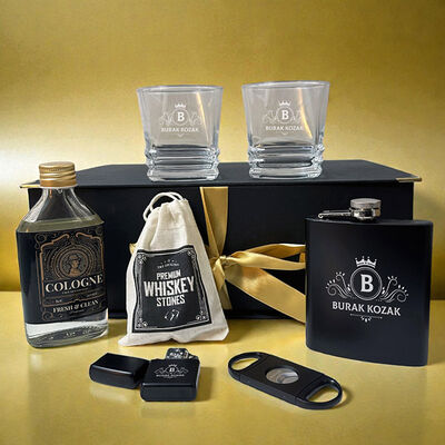 Yakın Arkadaşa Hediye Royal Platinum Reserve Premium Viski Seti - 1