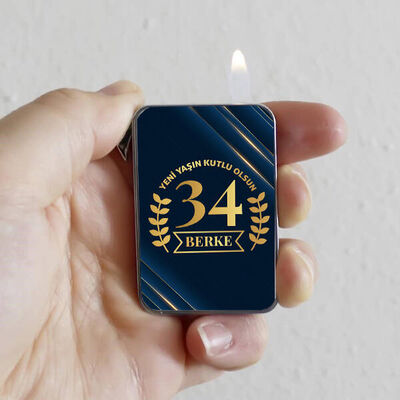 Yaş Gününe Özel İsimli Çakmak - 2
