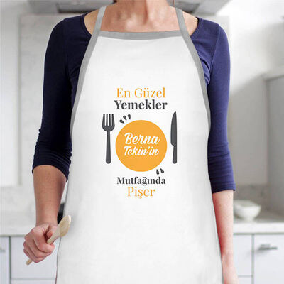 Yemeklerine Sevgi Katanlara Özel Mutfak Önlüğü - 3