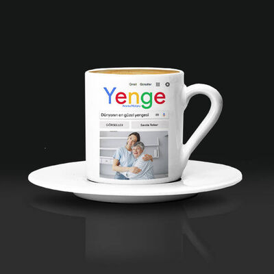Yengeye Hediye Arama Motoru Kahve Fincanı - 1
