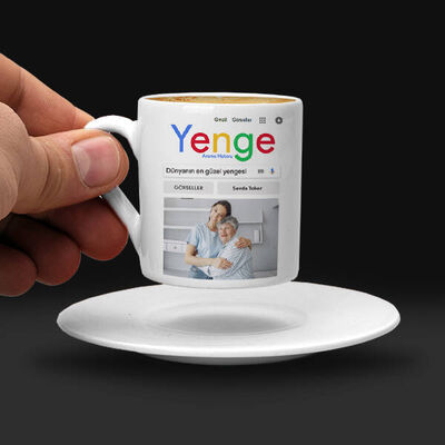 Yengeye Hediye Arama Motoru Kahve Fincanı - 2