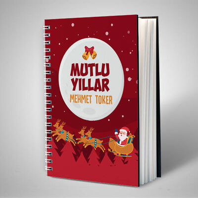 Yeni Yıl Armağanı Kişiye Özel Defter - 1