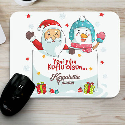 Yeni Yıla Özel Hediyelik Mouse Pad - 1