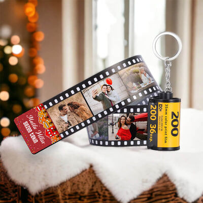 Yılbaşı Hediyesi Film Şeridi Kodak Anahtarlık - 2