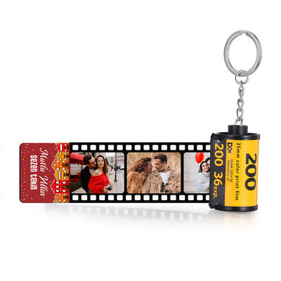 Yılbaşı Hediyesi Film Şeridi Kodak Anahtarlık - 5