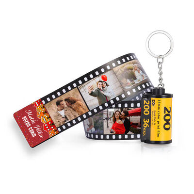 Yılbaşı Hediyesi Film Şeridi Kodak Anahtarlık - 7
