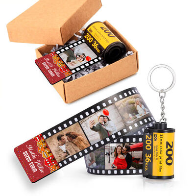 Yılbaşı Hediyesi Film Şeridi Kodak Anahtarlık - 9