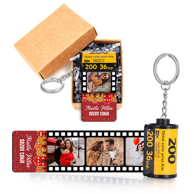 Yılbaşı Hediyesi Film Şeridi Kodak Anahtarlık - 10