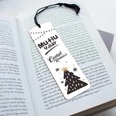 Yılbaşı Hediyesi Mutlu Yıllar Kitap Ayracı - 1