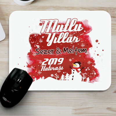 Yılbaşına Özel Mesajlı Mousepad - 1