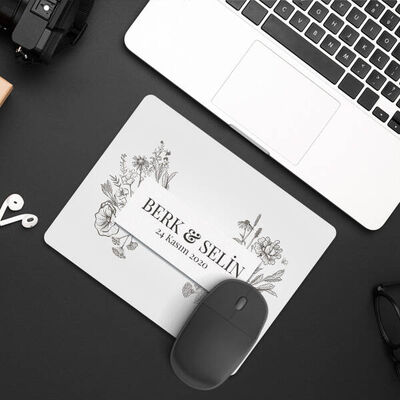 Yıldönümü Hediyesi Tarih ve İsimli Mousepad - 1